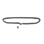 #35-2 Duplex Roller Chain 10 Feet Heavy Duty Double Strand with 2 Master Links