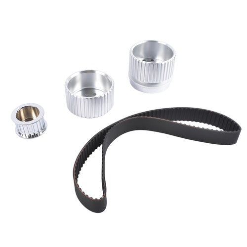 Billet Aluminum Gilmer Belt Drive Pulley Kit for Chevy BBC 396 427 454 SWP/LWP