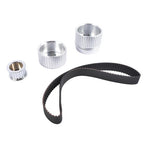 Billet Aluminum Gilmer Belt Drive Pulley Kit for Chevy BBC 396 427 454 SWP/LWP