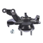 Front Passenger Side Steering Knuckle Black for Dodge Attitude Hyundai Accent