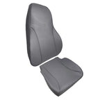 Seat Cover+Backrest Driver's Side Gray Air Ride 2-PCS Set Leather 4200-4300-4400