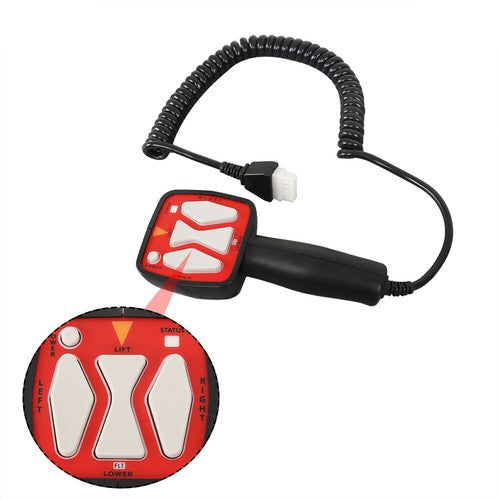 6-Pin Plug Hand Held Remote Controller Straight Snowplow Snowblades Plow 56462