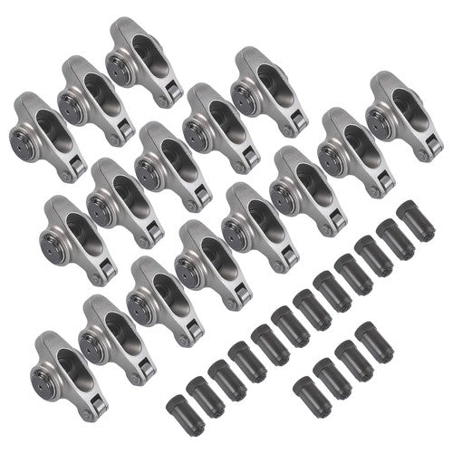 16x Roller Rocker Arm Self-Aligning for Small Block Chevy SBC 350 7/16'' Stud