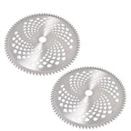 For Cutter Trimmer Weed Eater 10" x 80T Carbide Tip Brush Blades 2 Pack