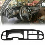 Black Dash Bezel Dashboard Cover for 1998-2001 Ram 1500 1998-2002 Ram 2500 3500