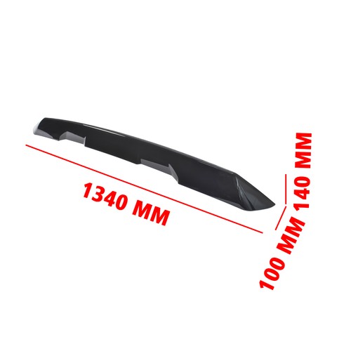 For 2020-2024 GMC Sierra 1500 2500HD 3500HD Gloss Black Front Hood Molding Trim
