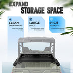 Overbed Cargo Rack Storage for Polaris Kawasaki Honda Pioneer UTV