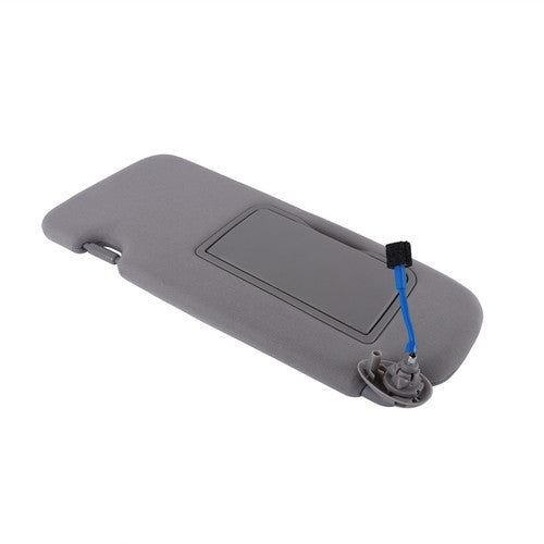 Gray Plastic Driver Side Sunvisor With Lights And Mirror For 17-22 Honda CR-V