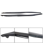Metallic Side Skirts Z06 Style ABS Gloss Black for 2014 2019 14 Up Corvette C7