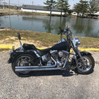 26 Inch Acrylic Windshield For Harley Softail Deluxe Fat Boy FLS 2000 2017