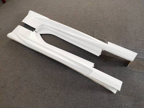 FRP Unpainted Side Skirts Rocker Panel Left+Right for Nissan 370Z Z34 2009-2020