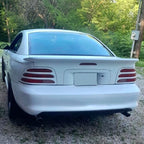 ABS Plastic Rear Wing Spoiler Primed for 1994 1998 Ford Mustang Saleen