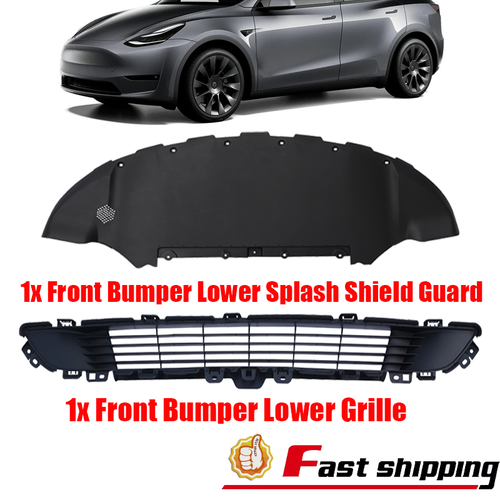 Front Bumper Lower Grill Splash Shield Guard for 2020-2023 for Tesla Model Y