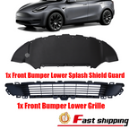 Front Bumper Lower Grill Splash Shield Guard for 2020-2023 for Tesla Model Y