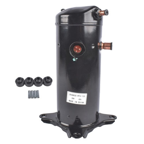 ZR48K5E-PFV-130 Scroll Compressor For R-22 R-407c 4 Ton 208-230 Voltage 1 Phase