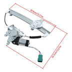 748-527 Rear Right Power Window Regulator w/ Motor For Nissan Altima 2007-2012