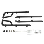 Powder Coated Heavy Duty Steel Nerf Bars For Kawasaki Mule Pro FXT 2015 Black