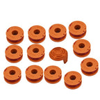 12 Pack 10ft Fit For Worx WG150 151 152 153 154 Grass Trimmer / Edger Spool Line