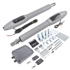 Automatic Dual Swing Gate Opener Kit Remote Control For Doors up to 300kg*2 110V