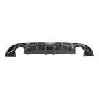 Rear Bumper Diffuser Lip Carbon Style with LED Light for Infiniti Q60 2017-2022