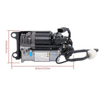 For Audi A8 Quattro 2011-2018 NEW 4H0616005C Air Suspension Compressor w/Bracket