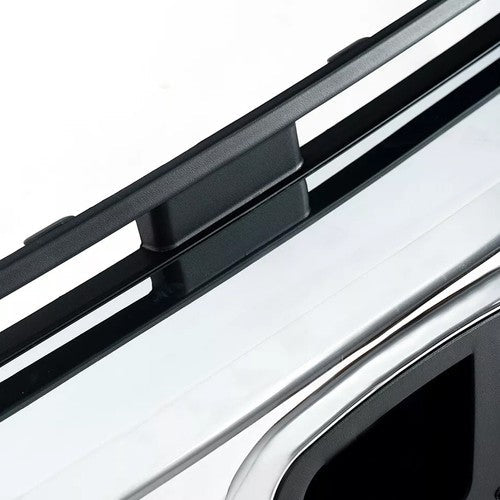 Front Upper Grille & Fog Lights Lamps Set for 2016-2018 for Honda Civic