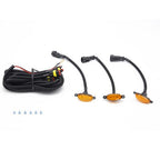 Fit Dodge Ram 1500 2500 3500  Amber Lens LED Front Grille Running Light 3x