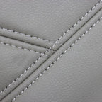 Compatible with 2000-2007 Toyota Sequoia 4PCS Front Driver & Passenger Seat Cover Gray