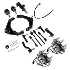 Front Wheel Hub Bearing Control Arm Suspension Kit for GMC Sierra 1500 2500 HD