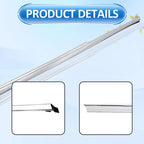Front Fender Chrome Garnish Molding Trim Left for 2015-2017 for Hyundai Sonata
