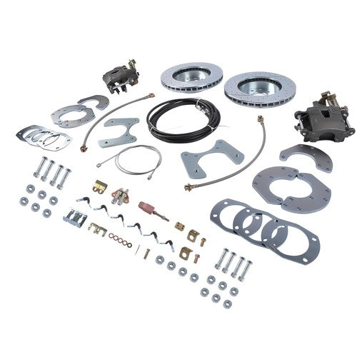 For 1964-77 Rear Disc Brake Conversion Kit for 10 &12 Bolt for Chevrolet Pontiac