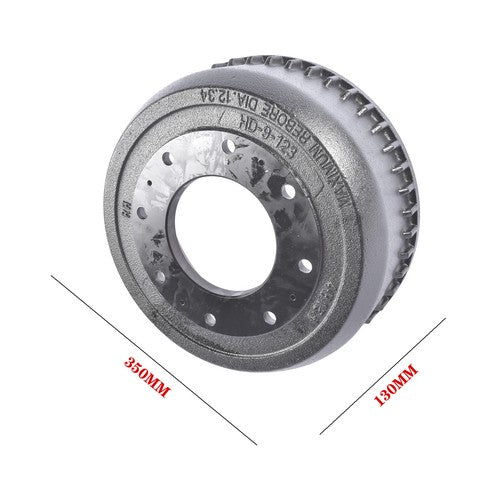 Brake Drum Fits 9K-10K lbs. Trailer Axle 4-3/4'' Hub Pilot 7-1/2" Bolt Circle