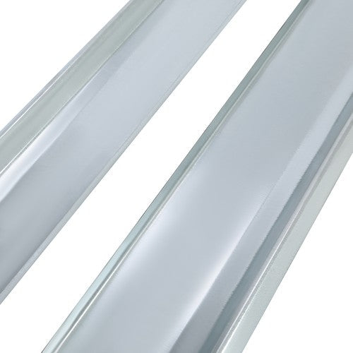 Lh Rh Outer Rocker Panels Slip On For 2002-08 Dodge Ram Pick Up 4 Door Quad Cab