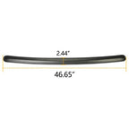 Black Front Hood Molding Trim for 07-13 GMC Sierra 1500 2500HD 3500 HD