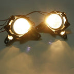 Front Bumper Clear Halogen Fog Lights Lamps for 2013-2015 for Toyota RAV4 Pair