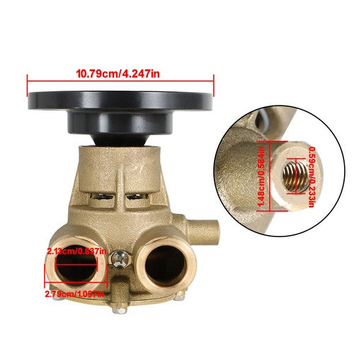 F6B-9 Sea Water Pump 4 Fit For Indmar Johnson 10-24232-1 10-248050-1