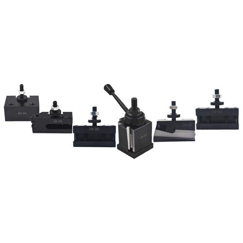6 Pcs BXA 250-222 Quick Change Wedge Tool Post Set Series 10" - 15" New
