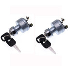 2pk Ignition Key Starter Switch With Key For CAT Caterpillar 9G7641 9G-7641