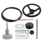 12 Feet Boat Rotary Steering System Outboard Kit SS13712 With Steering Cable