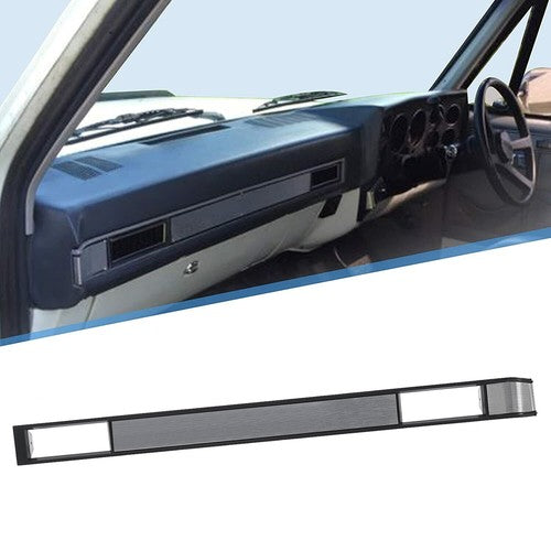 Dash AC Vent Plate Brushed for 1981 1991 Chevy Silverado Pickup Blazer Suburban