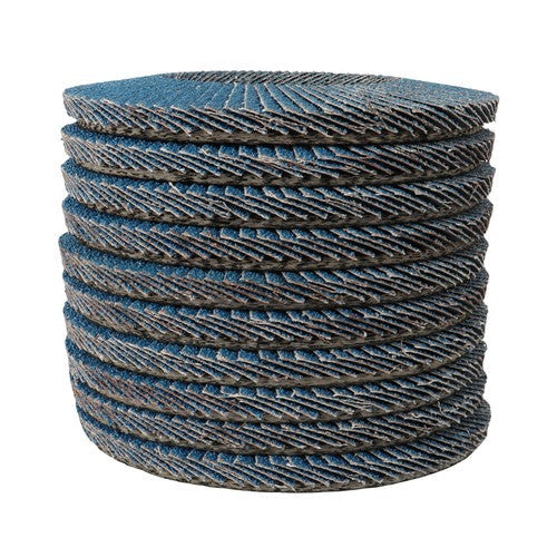 10�� 5" 125mm Premium Zirconia Flap Disc Grit40/ Wheel Angle Grinder Sanding Disk