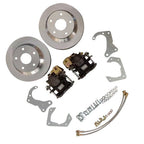 Rear Brake Disc Set for GM 7.5 Inch 10 Bolt Bolt-On Rear Brake Kit w/ E-Brake