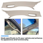Pair Pull Grab Handle A Pillar Windshield Post Trim for 2002 2010 Dodge Ram