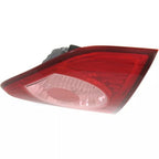 ZZ2V00429 Rear Inner Tail Light Halogen for 2009-2010 for Toyota Corolla Right