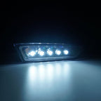 White LED Bumper Side Marker Lights Clear for 2003-2007 for Infiniti G35 Coupe