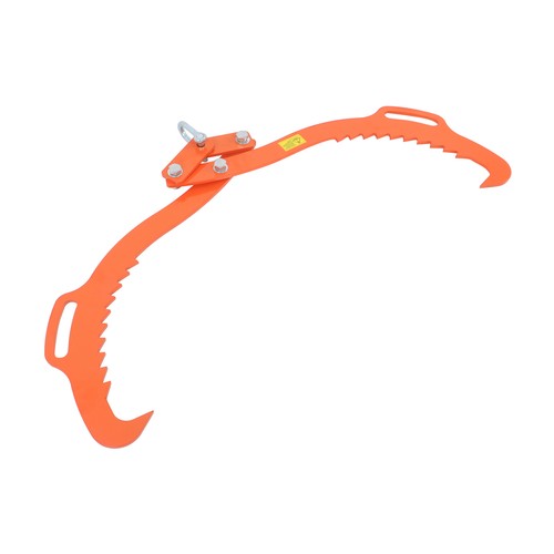 Heavy Duty Claw Hook 2 Claw Timber Log Lifting Tongs For Lumber Skidding 32 Inch