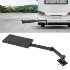 4 Inch Bumper Universal Steel Bumper Mounted RV Griddle Plate for Grilling