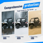 Utv Soft Full Doors Cab Enclosures For Polaris Rzr 800 800s 2008-2014