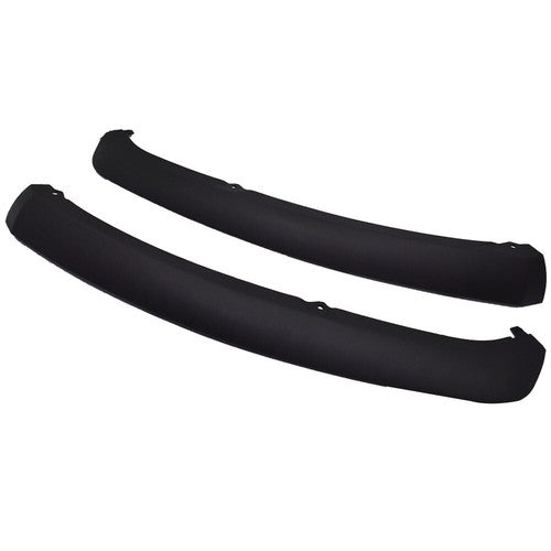 For 2012 2013 2014 Ford Focus Black Plastic Lower Bumper Valence Trim Pair BOTH