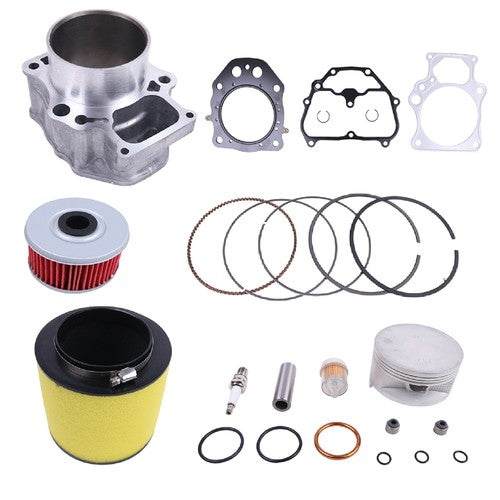 Top End Kit Cylinder Piston Gasket for Honda TRX500 Foreman Pioneer Rubicon 500